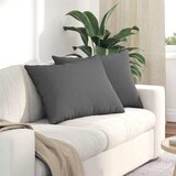  Jastučići za sofu 2 pcs Tamno siva 70 x 50 cm tkanina | shoptok.hr
