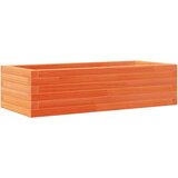  Vrtna sadilica voštano smeđa 90 x 40 x 23 cm masivna borovina | shoptok.hr