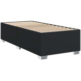 vidaXL Krevet s oprugama i madracem crni 90x190 cm od umjetne kože | shoptok.hr