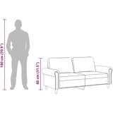  Dvosjed crvena boja vina 140 cm baršunasti | shoptok.hr