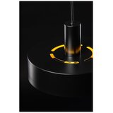 Gtv Crna viseća svjetiljka s metalnim sjenilom ø 30 cm Selvia II – | shoptok.hr