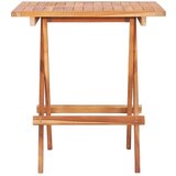  3-dijelni bistro set s antracit jastucima od masivne tikovine | shoptok.hr