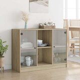  Komoda boja hrasta sonome 102x37x75,5 cm od konstruiranog drva | shoptok.hr