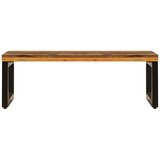 Stolić za kavu od obnovljenog drva i čelika 100 x 50 x 35 cm | shoptok.hr