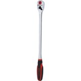 Ks Tools Dolga preklopna raglja 1/2'' MONSTER, 100 zob, rdeče/črne barve | Shoptok.si