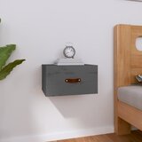 vidaXL Stenska nočna omarica siva 40x29,5x22 cm Cene