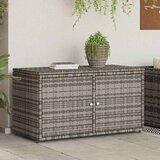  Vrtni ormarić za pohranu sivi 110x55x60,5 cm od poliratana | shoptok.hr