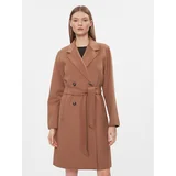 Weekend Max Mara Volneni plašč Flirt 2415011011 Rjava Regular Fit