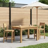  Stolić za kavu Bijela 50 x 60,5 x 36 cm Čvrsto drvo akacije | shoptok.hr