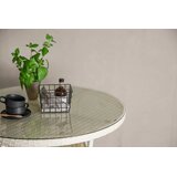Venture Home Volta okrugli vrtni blagovaonski stol ⌀90 cm, bijeli | shoptok.hr