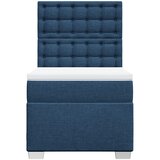  Krevet s oprugama i madracem plavi 80x200 cm od tkanine | shoptok.hr