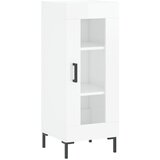 Maison Chic Komoda - Predalnik visok sijaj bela 34,5x34x90 cm inženirski les, (21720442) | Shoptok.si