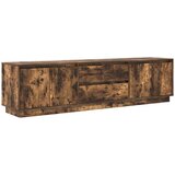 vidaXL TV ormarić s LED svjetlima boja dimljenog hrasta 193,5x41x50 cm | shoptok.hr