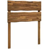  Uzglavlje s prirodnim rubom ROSTOCK Prirodna 100 cm | shoptok.hr