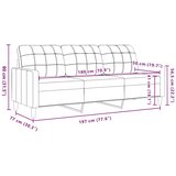  2-dijelni set sofa s jastucima tamnozeleni baršunasti | shoptok.hr