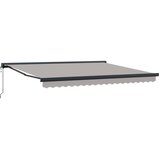  Povlačivi tende Svjetlosiva 400 × 300 cm Tkanina i Metal | shoptok.hr