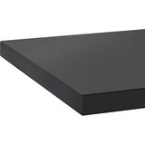  Zidne police 2 kom 75x40 cm crne nehrđajući čelik | shoptok.hr