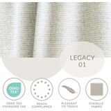 Maison de Rêve Krem sklopiva/s prostorom za odlaganje kutna garnitura od šenila (s desnim kutom/u obliku slova L) Tonga – | shoptok.hr
