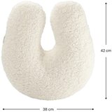 Wigiwama Krem dječji jastuk za sjedenje od bouclé tkanine U – | shoptok.hr
