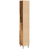  Kupaonski ormarić staro drvo 30x30x190 cm konstruirano drvo | shoptok.hr