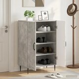  Ormar za cipele HAARLEM 59 5 x 39 5 x 89 5 cm Konstruirano drvo - Betonska siva | shoptok.hr