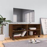 vidaXL TV ormarić s kotačićima smeđi hrast 90 x 35 x 35 cm drveni | shoptok.hr