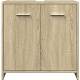 vidaXL 4-dijelni set kupaonskog namještaja boja hrasta sonome drveni | shoptok.hr