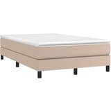 Maison Chic Box spring postelja - Vzmetna postelja z vzmetnico kapučino 120x190cm umetno usnje SL9965, (21885859) Cene