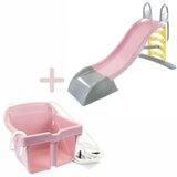  SET LJULJAŠKA I TOBOGAN - ROZE | ePonuda.com