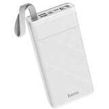 hoco. Prenosni polnilec s svetilko, Hoco j73, 30000mAh, 2A / 2A - J73 Powerful, White | Shoptok.si