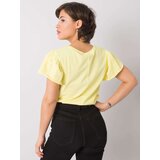FANCY Blouse-FA-BZ-7041.19-light yellow | Shoptok.si