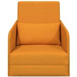 SOFA Tlačni kavč 2-v-1 Temno rumena 65x80x83 cm Tkanina, (22094423) | Shoptok.si