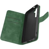 AVIZAR mehka torbica denarnica za samsung galaxy S24 plus - tender book green, temno zelena, (5000015814) | Shoptok.si