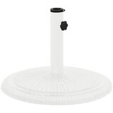 vidaXL Stalak za suncobran bijeli 45 x 45 x 30 cm od lijevanog željeza Cijene
