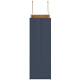  Papirnate vrećice 250 kom s ručkama plave 21x11x31 cm | shoptok.hr