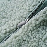  Dječja jakna s kapuljačom od mekanog umjetnog krzna boja mente 104 | shoptok.hr