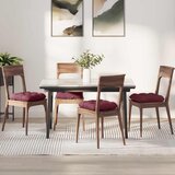  Jastučići za sjedenje 4 pcs Vinska crvena 40 x 40 x 12 cm | shoptok.hr