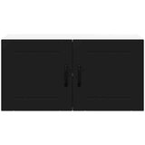  Zidni kuhinjski ormarić Crna 80 x 31 x 40 cm Konstruirano drvo | shoptok.hr