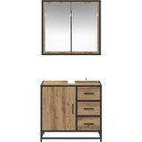  Set namještaja za kupaonicu 2 kom. Umjetnički hrast | shoptok.hr