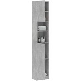  Kopalniška omarica betonsko siva 32x25,5x190 cm iverna plošča, (20579993) | Shoptok.si