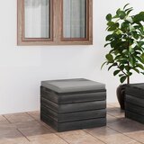 The Living Store Vrtni tabure iz palet z blazino borovina - Tabure Iz Palet, (21472268) | Shoptok.si