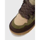 Ugg Čizme na vezanje 'Lowmel' bež / tamno smeđa / maslinasta | shoptok.hr