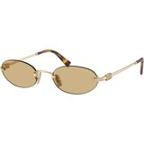 Miu Miu MUA54S ZVN10R ONE SIZE (51) Zlata/Rumena | Shoptok.si