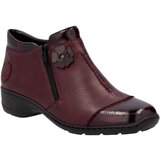 Rieker Gležnjarji 58388 Bordo | Shoptok.si