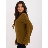Wool Fashion Italia Sweater-AT-SW-2342-1.35-olive | Shoptok.si