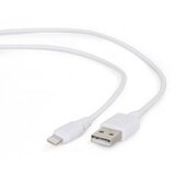  CC-USB2-AMLM-2M-W Gembird USB 2.0 A-plug to Micro usb Apple iphone L-plug cable 2M White 19030 Cene