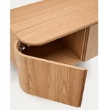 Kave Home Stenska omarica za pod umivalnik v jesenovem dekorju v naravni barvi 90x35 cm Salaya – | Shoptok.si