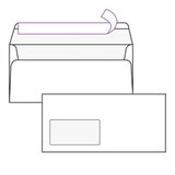 Kuverta American, 230 x 110 mm, s lijevim prozorom, 900 komada, laserski ispis | shoptok.hr