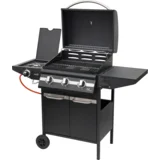 Plinski roštilj sa tri plamenika + bočni, 4 x 3.2kW, LPG - GRG01