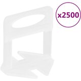 Kopče za niveliranje pločica 2500 kom 2 mm | shoptok.hr